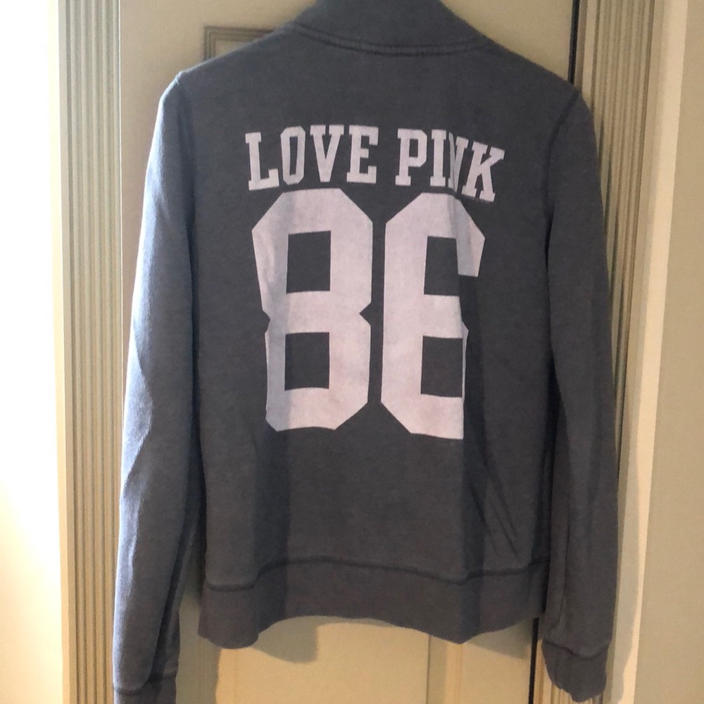 PINK 1/4 zip pull over - Picture 3 of 3